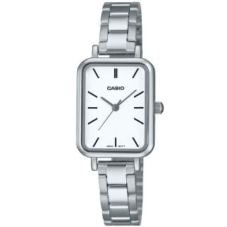 【CASIO 卡西歐】LTP-V009D-7E 簡約風 氣質鍊帶女指標錶(時尚潮流 錶徑約2.07公分)