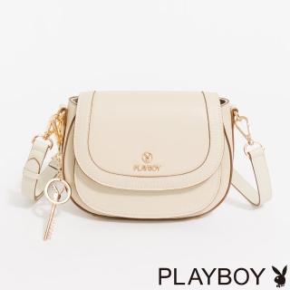【PLAYBOY】馬鞍包 Encounter系列(米色)