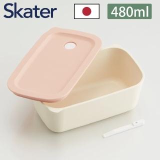【Skater】日本製方形微波保鮮盒 480ml 可洗碗機(可冷凍 便當盒 野餐)