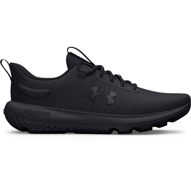 【UNDER ARMOUR】UA官方直營 女 Charged Revitalize 休閒慢跑鞋_3026683-002(全黑)