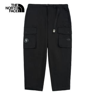【The North Face 官方旗艦】新年款-北面男款黑色吸濕排汗休閒長褲｜8C7RJK3