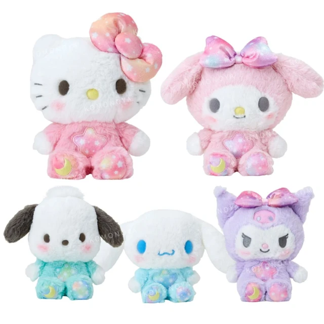 小禮堂 Sanrio 三麗鷗 絨毛玩偶娃娃 - 甜夢時光 Kitty 大耳狗 帕恰狗(平輸品)