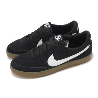 【NIKE 耐吉】休閒鞋 Killshot 2 男鞋 黑 白 膠底 復古 麂皮 板鞋(FQ8903-002)