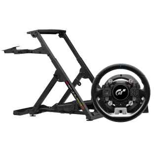 【THRUSTMASTER 圖馬斯特】GT II + NEXT LEVEL WHEEL STAND 2.0(方向盤/賽車架/組合)