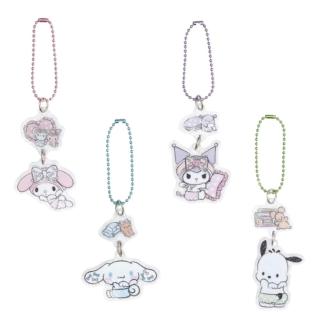 【小禮堂】Sanrio 三麗鷗 造型壓克力吊飾 - 睡衣天使 大耳狗 酷洛米 美樂蒂 帕恰狗(平輸品)