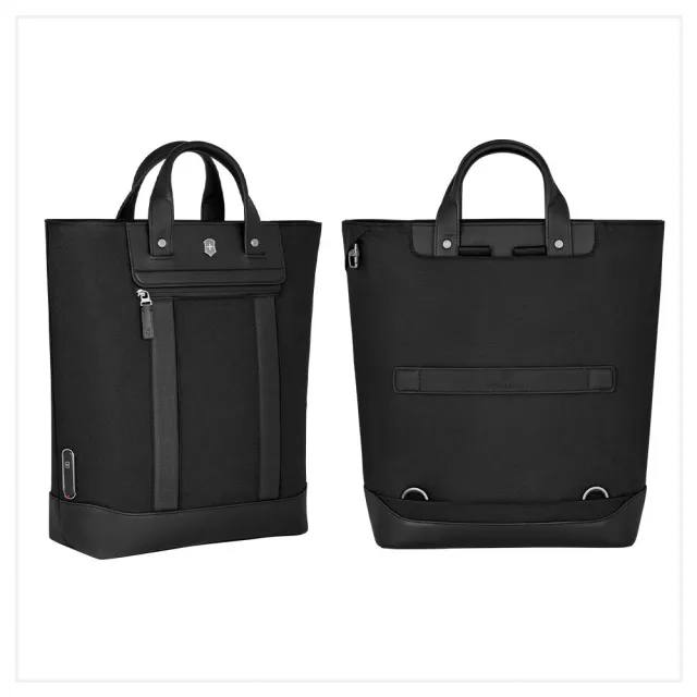 【VICTORINOX 瑞士維氏】Architecture Urban2城市系列兩用手提袋 15X40X40 灰/藍/黑(611957/612672/653354)