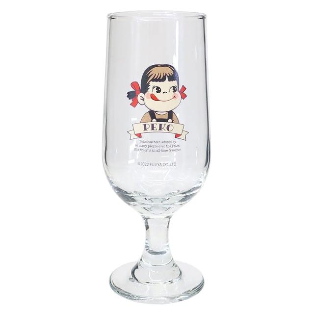 【sunart】PEKO 不二家 高腳玻璃杯 高腳杯 復古