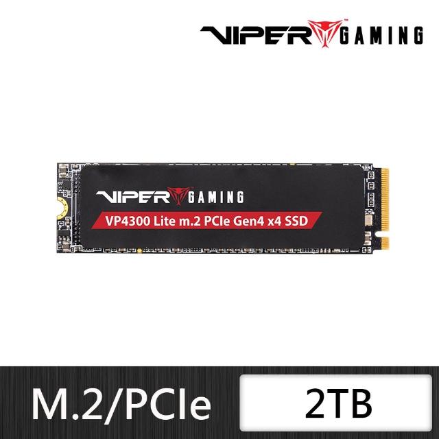 【PATRiOT 博帝】VP4300 Lite 2TB Gen4 M.2 PCIe SSD固態硬碟 5年保 魔物獵人 最高讀取7400MB/s
