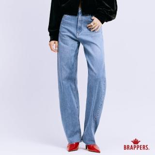 【BRAPPERS】女款 Boy friend系列-彈性錐形牛仔褲(淺藍)