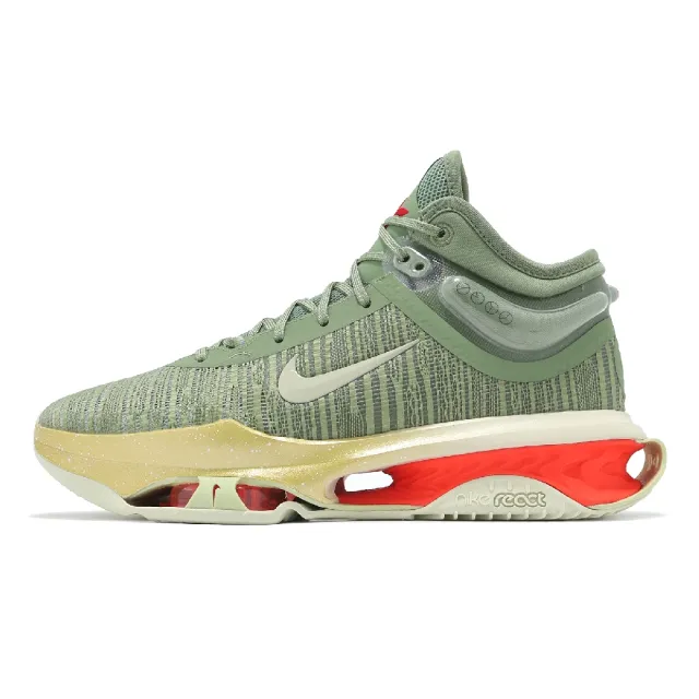 【NIKE 耐吉】籃球鞋 Air Zoom G.T. Jump 2 EP 男鞋 橄欖綠 氣墊 緩震(DJ9432-302)