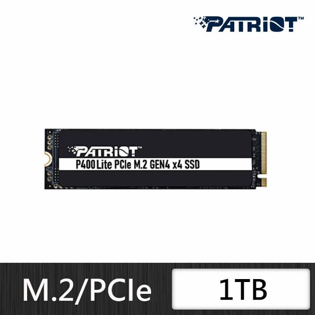 【PATRiOT 博帝】P400 Lite M.2 2280 PCIe Gen4x4 1TB SSD固態硬碟