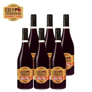【Eden Orchards】紐西蘭伊甸莊園 100%甜櫻桃原汁750mlx6入/箱