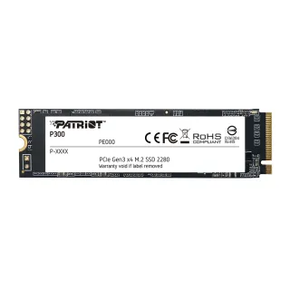 【PATRiOT 博帝】P300 M.2 2280 PCIe Gen3x4 1TB SSD固態硬碟