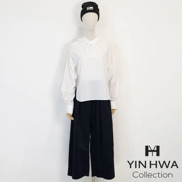 【YIN HWA 盈樺】mizuiroind 率性簡約俐落連帽上衣