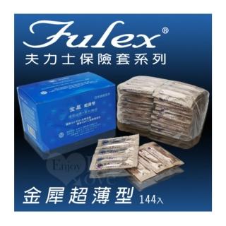 【Fulex 夫力士】櫻花超薄型保險套 144片 大盒裝(超薄型#天然乳膠#保險套#愛鳥#金犀#臺灣製造)