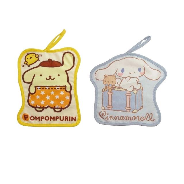【SANRIO 三麗鷗】造型擦手巾(2入組)