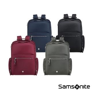 【Samsonite 新秀麗】KARISSA EVO 商務簡約時尚筆電後背包15.6吋(多色可選)