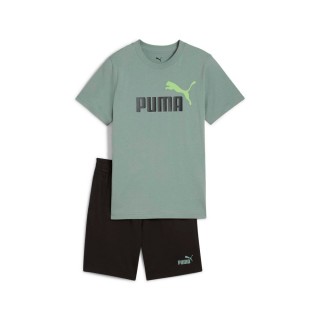 【PUMA官方旗艦】基本系列ESS短袖短褲套裝 男童 68629830