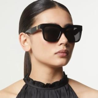 【BURBERRY 巴寶莉】方形膠框太陽眼鏡(BE4419F-300187 54mm)