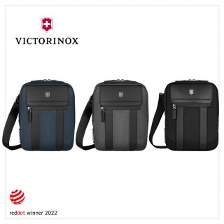 【VICTORINOX 瑞士維氏】Architecture Urban2 城市系列側包 9x22x28 灰/藍/黑(612668/612675/653351)