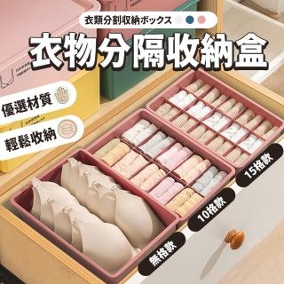 【樂邦】2入/10格含蓋-衣物分隔收納盒(衣物整理 儲物盒 整理盒 衣櫥收納)