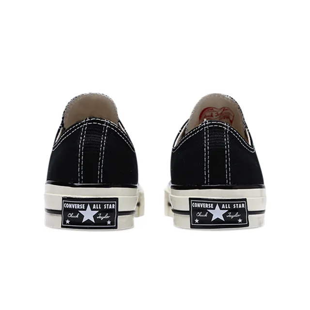 【CONVERSE】休閒鞋 男鞋 女鞋 帆布鞋 低筒 CHUCK 70 OX 黑 162058C