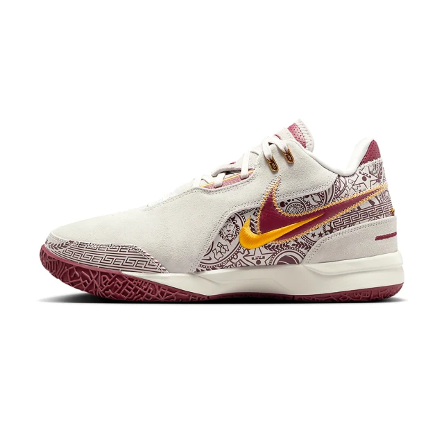 NIKE 耐吉 ZM Lebron NXXT Gen AMPD TYP EP 男鞋 米白紅色 實戰 籃球鞋 FZ7888-001