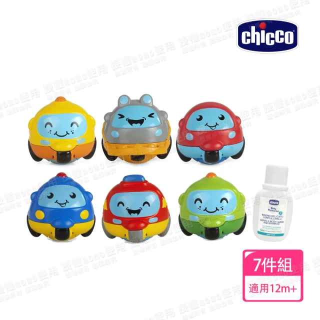 Chicco 跑跑滾輪車-城市巡邏/建築工程系列(車車玩具12M+)