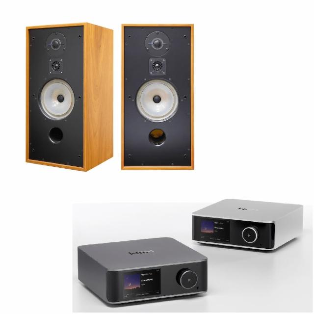 【BestVox本色】LS3/6 8吋 三音路 大書架喇叭(+ WiiM Ultra串流播放機)