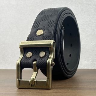 【米蘭精品】現貨+預購 100%真皮皮帶男牛皮腰帶商務皮帶手工皮帶休閒男襯衫牛仔西裝褲(高階花紋4色74jq43)
