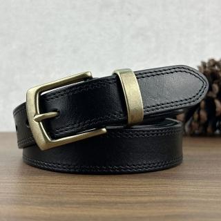 【米蘭精品】現貨+預購 皮帶真皮腰帶(牛皮歐美寬復古時尚女配件2色74jq47)