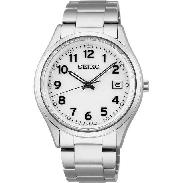 【SEIKO 精工】SOLAR 太陽能 經典數字手錶(SBPX153J/V157-0DX0S)