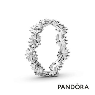 【Pandora 官方直營】璀璨雛菊冠冕戒指-絕版品