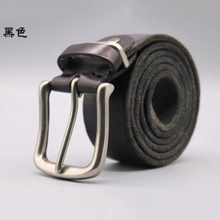 【米蘭精品】現貨+預購 100%真皮皮帶男牛皮腰帶商務皮帶手工皮帶休閒男襯衫牛仔西裝褲(復古簡約4色74jq1)