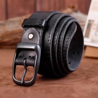 【米蘭精品】現貨+預購 皮帶真皮腰帶(牛皮百搭合金商務男配件2色74jq14)