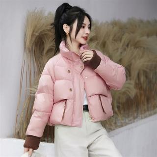 【BRIGA SSFB2818-1】BRIGA SSFB2818-1設計師款名媛氣質短款加厚白鴨絨保暖氣質羽絨外套(SSFB2818-1)