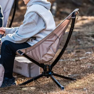 【CLAYMORE】CLAYMORE 旋轉折疊椅S含收納袋(露營椅 導演椅 釣魚椅)