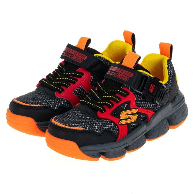 【SKECHERS】男童系列 男童鞋 LUNNIX(402360LBKRD)