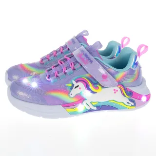 【SKECHERS】女童系列 女童鞋 燈鞋 UNICORN CHASER(302298LLVMT)