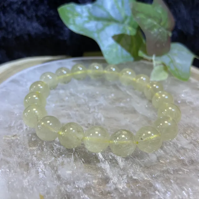 【Cozy 世界水晶原礦與茶】黃金利比亞隕石手珠 10mm+ 07-2(對應全身七個脈輪 有平衡 協調 圓滿之效)
