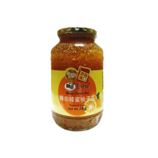 【韓田】蜂蜜風味柚子茶1KG x4罐(本島免運費)