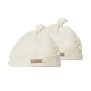 【KU.KU. 酷咕鴨】有機棉嬰兒帽2入(福利品)