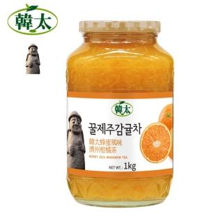 【韓太】蜂蜜風味濟州柑橘茶1KG x1罐(本島免運費)