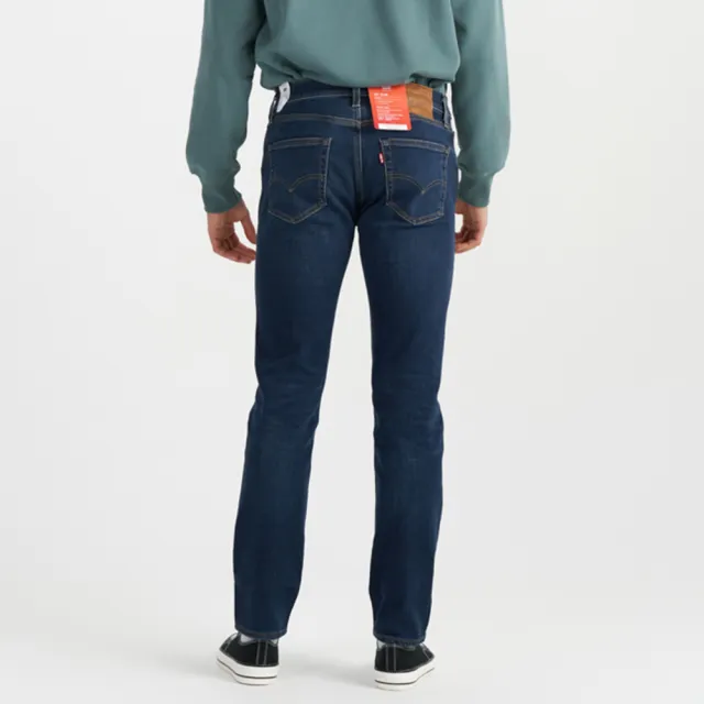 【LEVIS】男款 511 低腰牛仔褲 直筒合身牛仔褲 Warm 保暖丹寧褲 熱賣單品 04511-6141