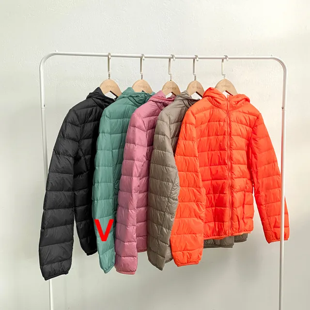 【MYDRESS】輕薄時尚鴨絨連帽外套