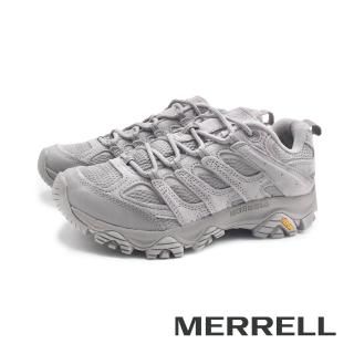 【MERRELL】女 MOAB 3 經典登山健行鞋 女鞋(淺灰色)