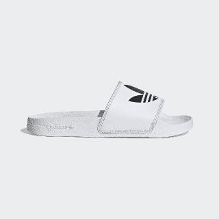 【adidas 愛迪達】拖鞋 男鞋 女鞋 運動 三葉草 ADILETTE LITE 白黑 FU8297