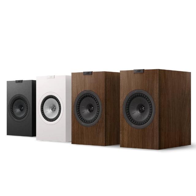 【KEF】英國KEF Q3 Meta 書架 HiFi 揚聲器 絲絨黑/絲絨白/核桃木 公司貨(6.5 吋 Uni-Q 驅動單體)