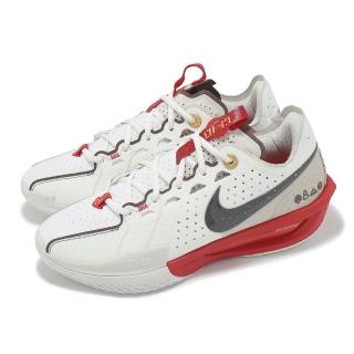 【NIKE 耐吉】籃球鞋 G.T. Cut 3 EP 米白 紅 男鞋 蛇年 新年 CNY 氣墊 緩震 支撐(HV5977-102)