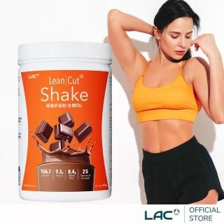 【LAC 利維喜】超纖奶昔粉-黑巧克力口味x1罐組(672g/高纖維/代餐/乳清蛋白/大豆蛋白)